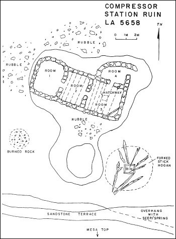 Compressor Station Pueblito Map