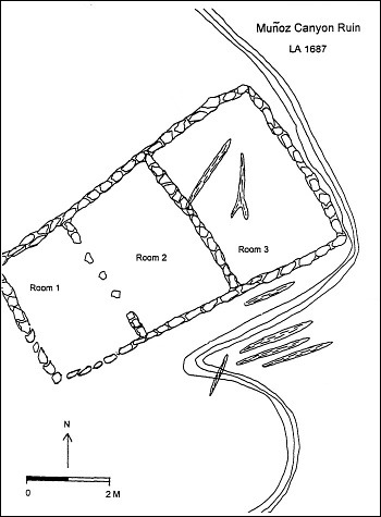 Munoz Canyon Pueblito Map