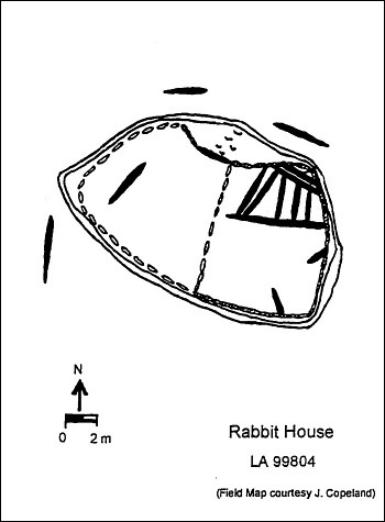 Rabbit House Pueblito Map