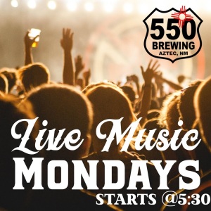 550 Live Music Mondays