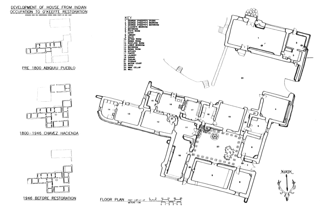 Georgia O'Keeffe House Plan