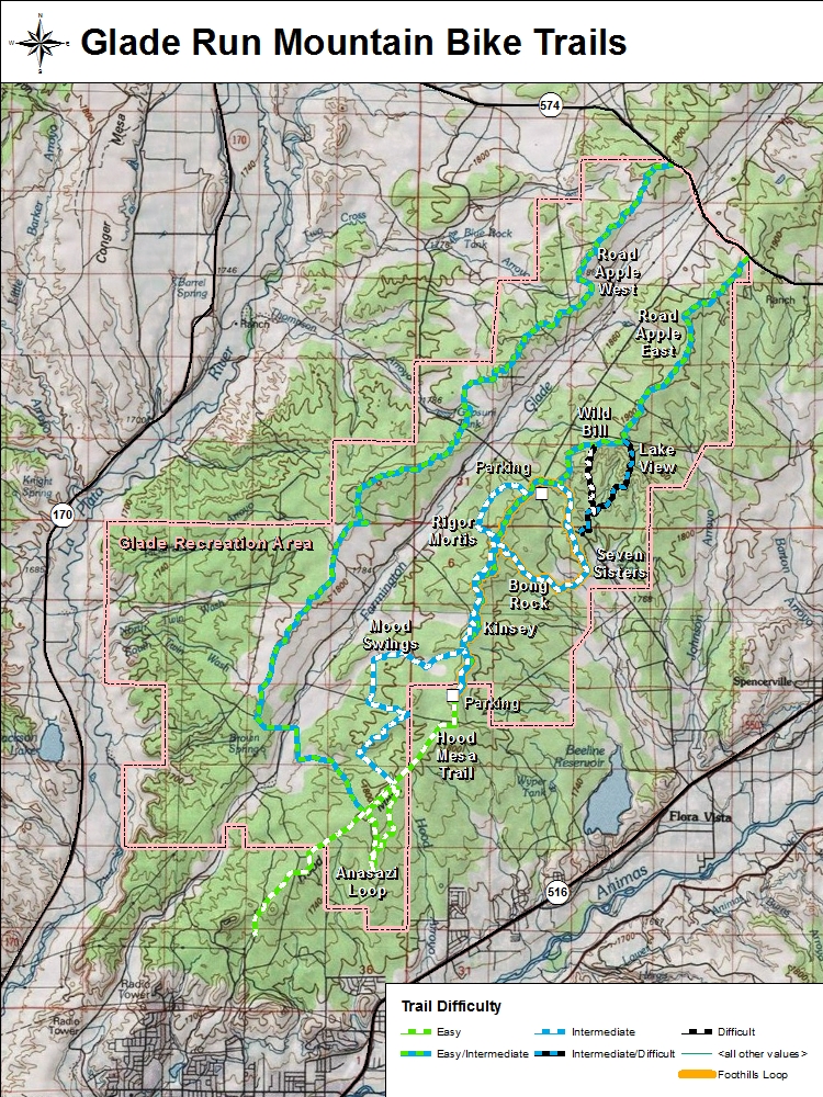 Glade Run Mountain Bike Trails