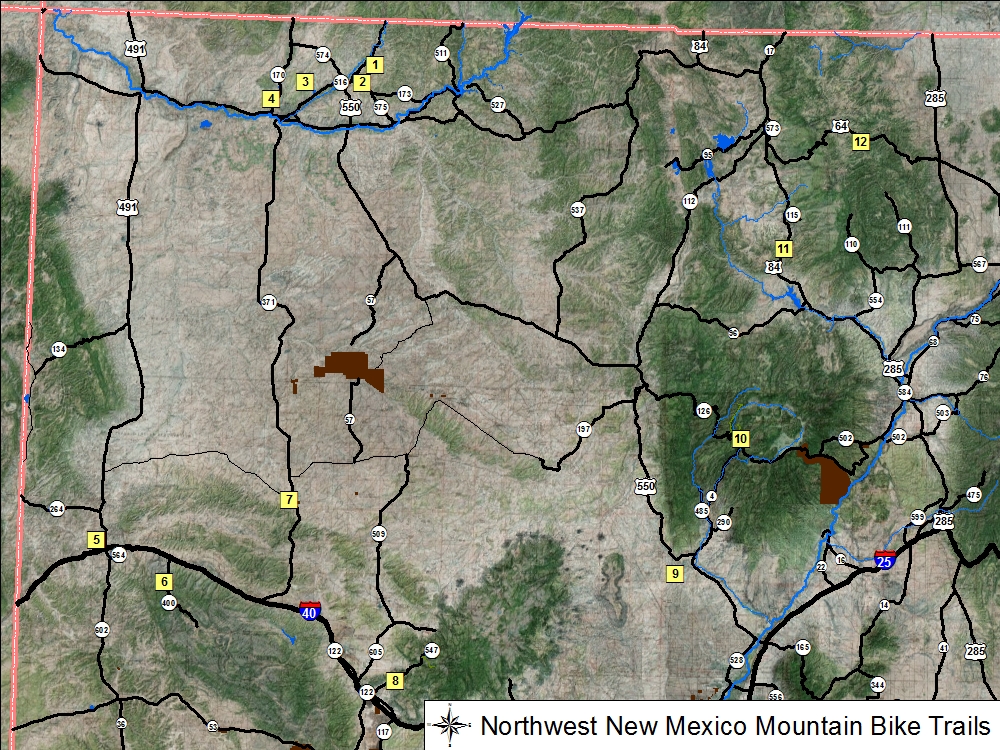 Northwest New Mexico Mountain Bike Trails